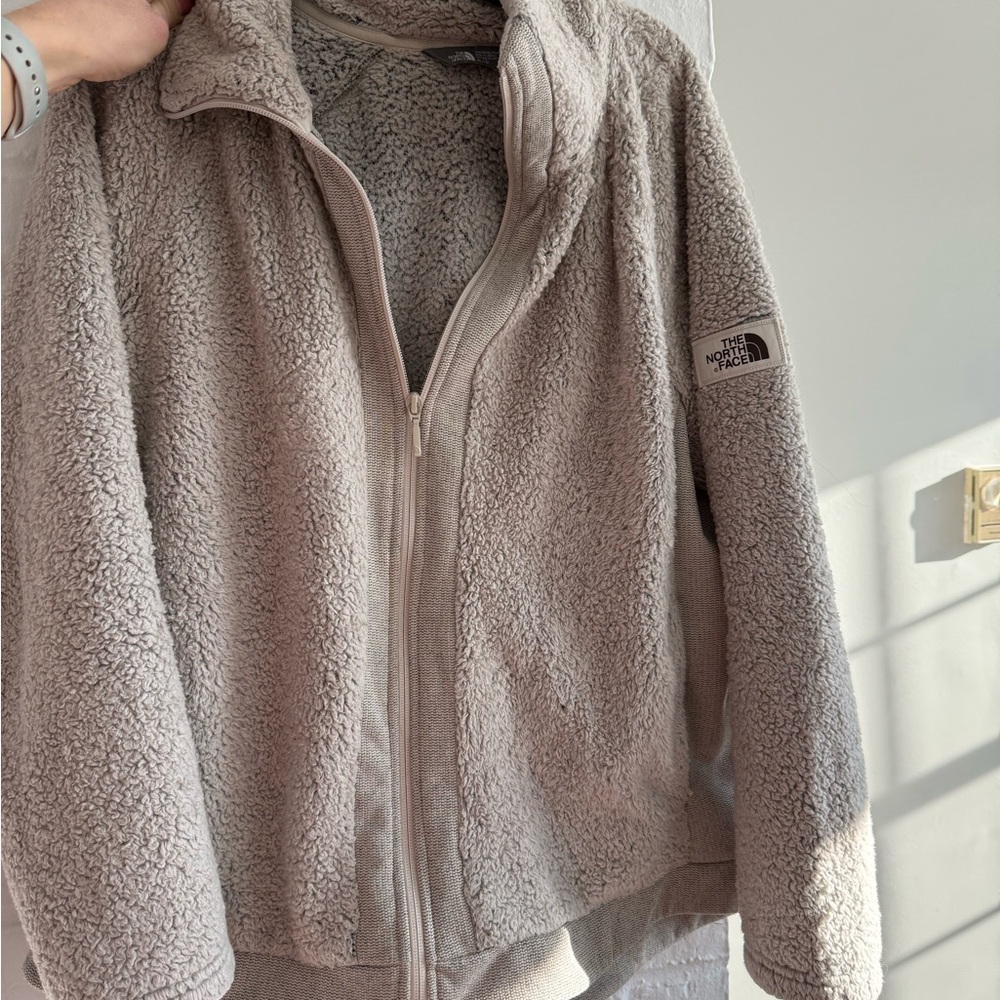 The North Face Women's Cream Teddy Jacket